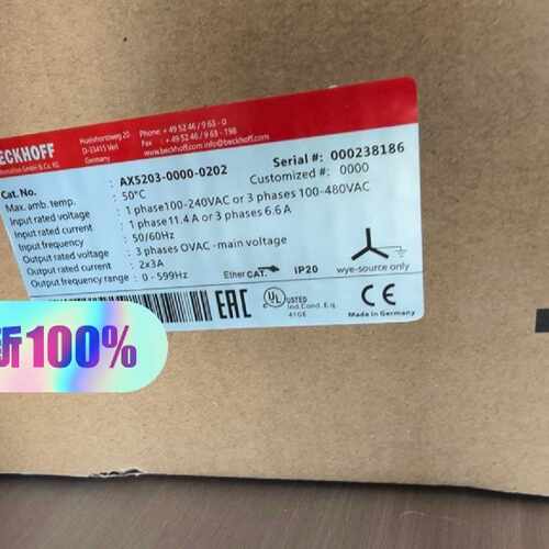 倍福AX5203-0000-0202伺服驱动器， 的话点“”和我私聊吧