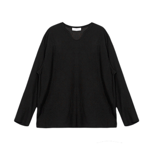 GENESISBOY 2024夏季新款薄款凹凸领套头长袖T恤男女款防晒体恤潮