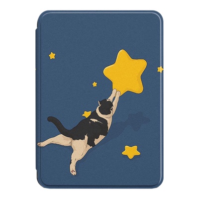 kindle壳适用乐天Kobo Clara 2E/BW手持翻盖保护套Kobo ClaraColour磁吸保护壳带休眠电子书全包软壳卡通皮套