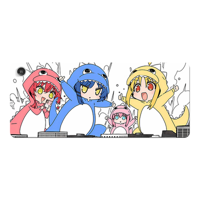 可爱漫画加热鼠标垫超大桌面文艺ins保暖学生宿舍桌垫男女生搞怪暖手防水书桌垫办公室冬季发热笔记本键盘垫