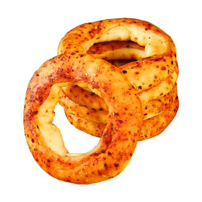 山西特产小吃运城网红芝麻圈圈馍