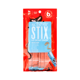 仁可宠物 Schesir雪诗雅进口无谷液体猫零食猫条90g成猫补水湿粮