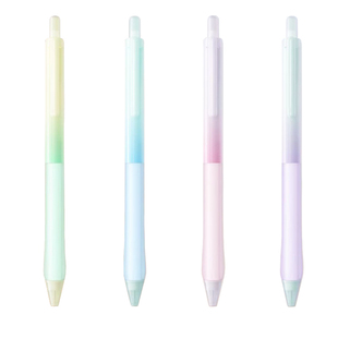 点石指尖温柔中性笔晴空按动全针管速干红蓝黑笔芯学生软握刷题笔