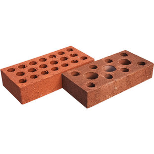 宜兴陶土多孔砖外立面外墙陶土砖装饰围墙镂空砌块幕墙陶砖清水砖