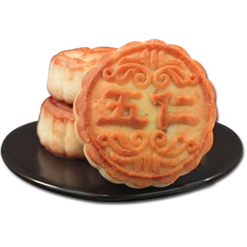 正宗老母家月饼五仁豆沙蛋黄旗舰店老字号吉林白山靖宇工厂直销