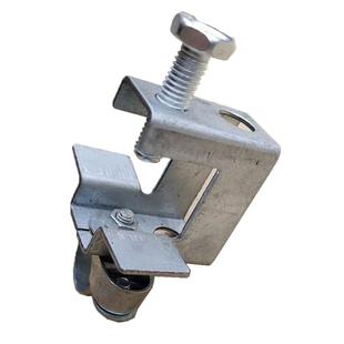 钢结构管卡夹子JDG电线管固定吊卡槽工字钢卡扣KBG镀锌钢梁夹管箍