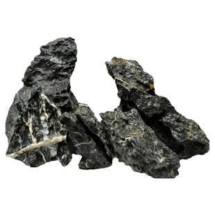 青龙石松皮石溪流石鱼缸造景石天然真石头草缸假山小块盆景微景观