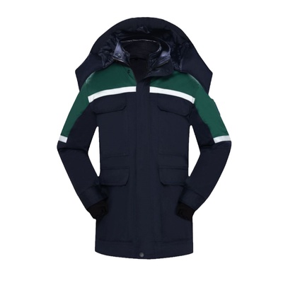 反光工作服男冬季防静电加厚耐磨