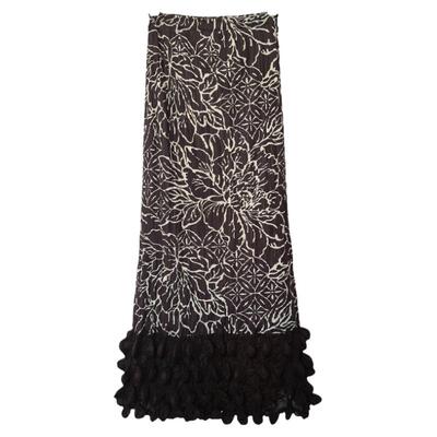 长半裙A字型小众设计师款三宅