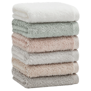 CallaAngel进口埃及棉小方巾纯棉吸水出口日本家用柔软洗脸毛巾