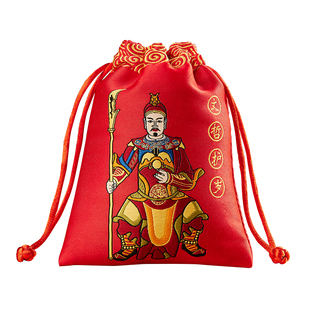 淘运阁易明居文哲保岁吉宏锦盒2026马年本命年吉祥物锦囊福袋锦囊