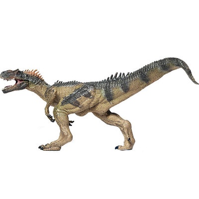 侏罗纪实心动物男孩塑胶恐龙玩具