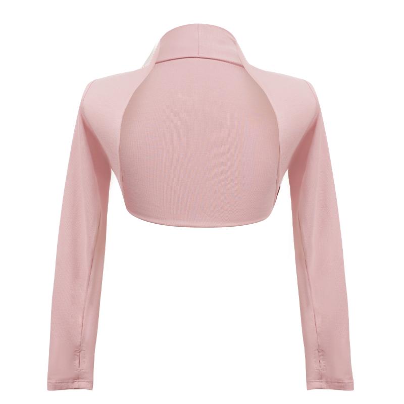 儿童舞蹈服披肩女童练功服莫代尔长袖上衣夏吊带套装芭蕾舞小坎肩