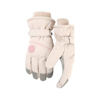 骑行保暖滑雪手套冬季女士加厚加绒御寒东北电动车防寒冬天手套男