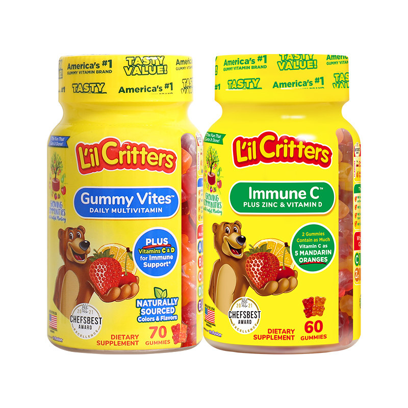 丽贵lilcritters进口小熊维生素