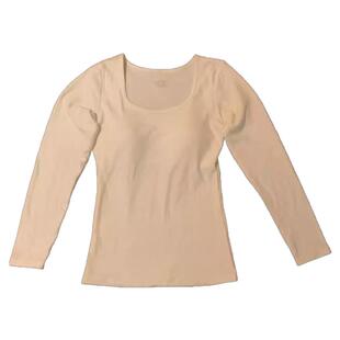 Hers一勺甜 加厚耗牛绒2025新款隐形热能保暖衣女带胸垫秋冬内搭