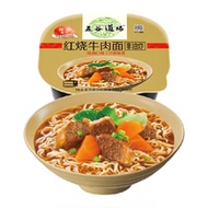 五谷道场非油炸红烧牛肉面久煮