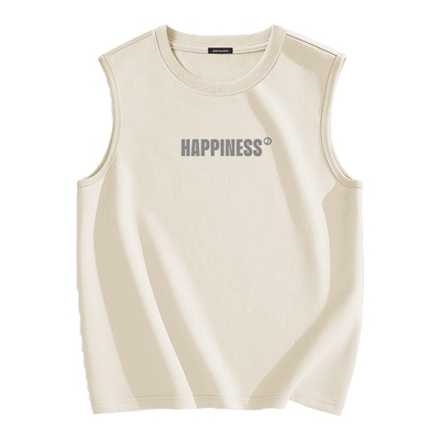 真维斯纯棉背心男夏季潮流痞帅