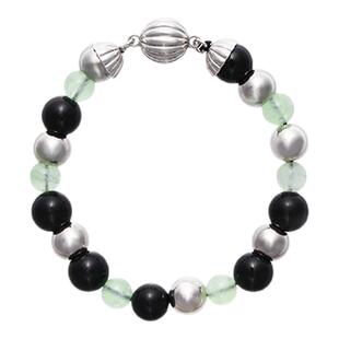 CISSY SHI蕴能系列黑曜石葡萄石手链饰品气质高级感礼物手串男女