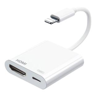 适用苹果转HDMI转换器iphone手机高清同屏器连接线iPad平板转接头lightning接口直播投影仪电视投屏器转接线
