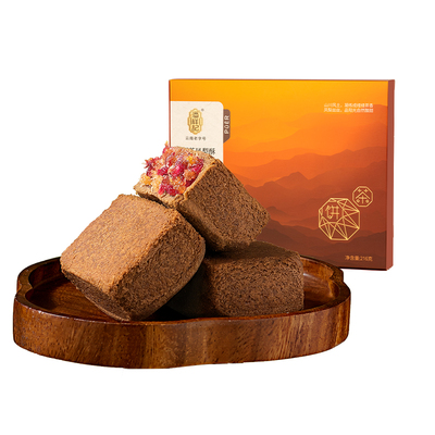 潘祥记普洱茶凤梨酥休闲零食甜点茶酥云南特色茶点中式糕点心礼盒