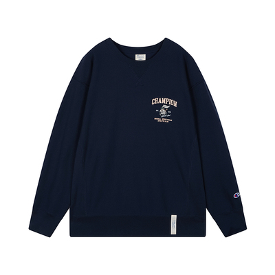 Champion冠军卫衣卡通趣味刺绣