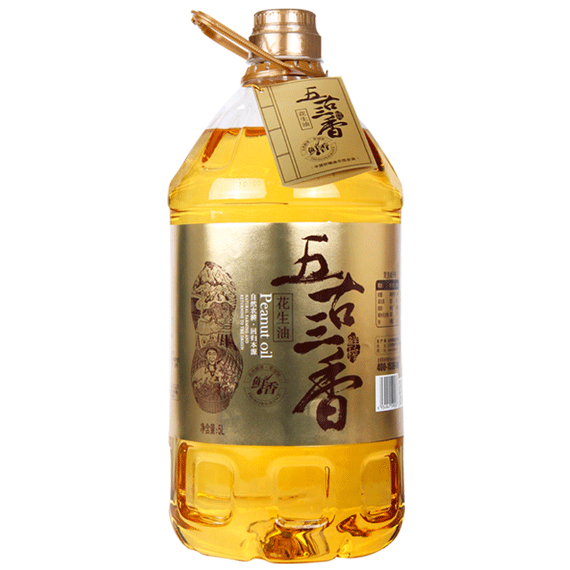 绿帝五古三香高品质花生油