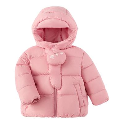巴拉巴拉婴儿羽绒服女童加厚外套