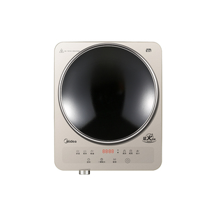 美的凹面家用电磁炉3500W炒菜锅一体全套爆炒火锅大功率猛火磁灶