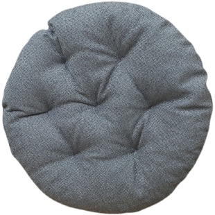 圆形圆紫色椅子坐垫屁垫地上藤椅座椅垫子餐桌办公室久坐女性座垫