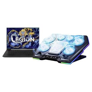 拯救者y7000p/r9000p笔记本散热器底座电脑支撑架压风式半导体制冷小风扇降温神器静音游戏本专用适用于联想