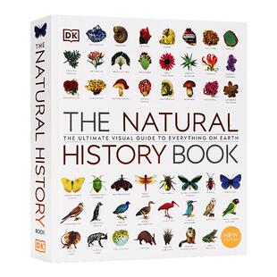 DK博物大百科 英文原版2021新版 The Natural History Book 自然历史图解指南 自然万物百科丛书 儿童读物大开精装 植物动物图鉴