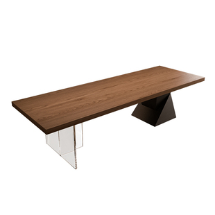 现代简约实木大板茶桌椅组合一桌五椅办公室客厅家用泡茶台高级感