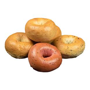 【顺手买一件】窝夫小子全麦贝果面包宿舍囤货食物免煮非tims贝果