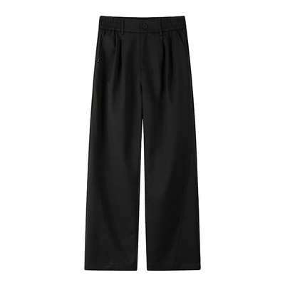 it：fivecm轻职场黑色休闲小西裤