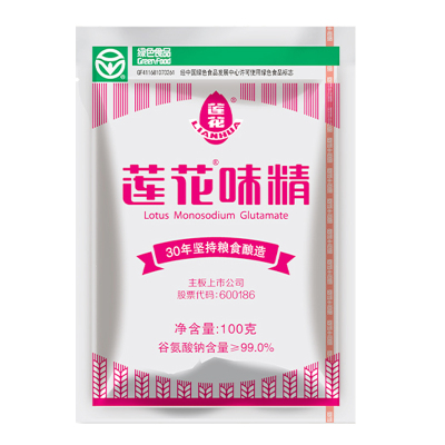 莲花味精100g颗粒型小袋装