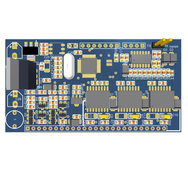 电路板PCB抄板打样芯片解密PFC原理图定制1:1复制克隆PCBA线路板