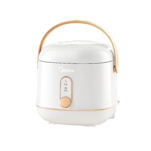 美的电饭煲1到2人小型迷你家用宿舍煮饭锅一人食小电饭锅不粘内胆