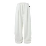 BJHG不计后果火焰绒加绒裤子男款冬季卫衣冬装休闲裤套装直筒卫裤