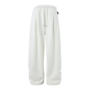 BJHG不计后果火焰绒加绒裤子男款冬季卫衣外套休闲裤套装直筒卫裤