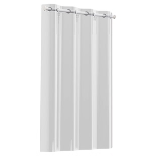 空调隔断帘防冷气挡风门帘2025新款客厅透明可推拉遮挡帘子免打孔