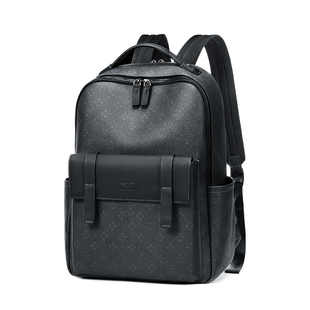 七匹狼商务双肩包男士2025新款大容量旅行包学生书包电脑通勤背包