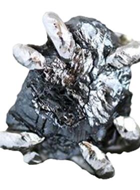 华丽原始黑色钻石18K白金戒指