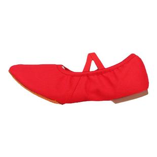 舞蹈鞋女软底练功鞋成人教师鞋带跟专用室外芭蕾舞古典舞肚皮舞鞋