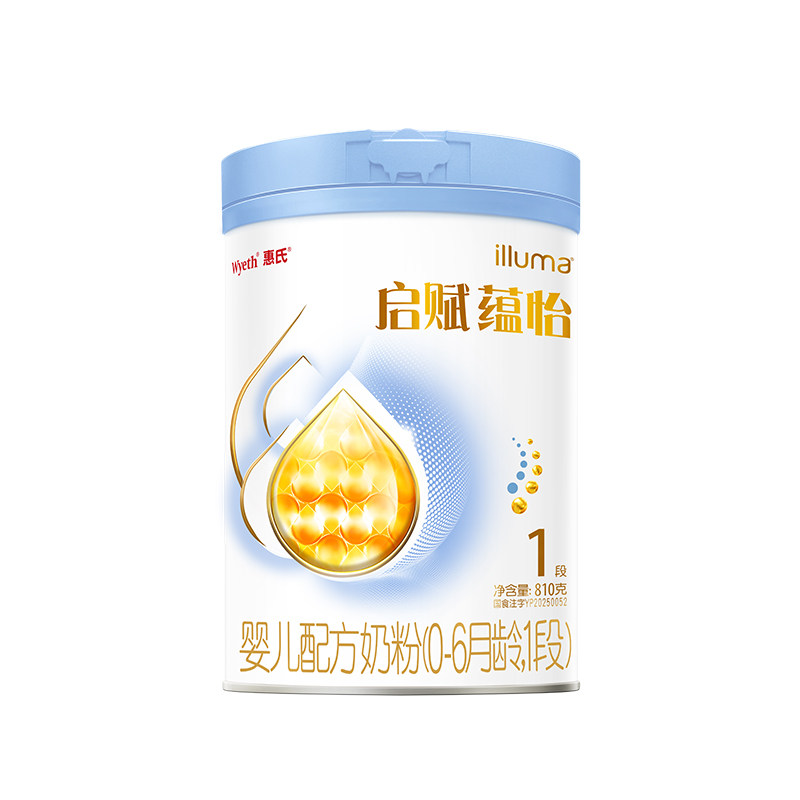 惠氏启赋蕴怡1段（0-6 月龄）婴儿配方奶粉810g