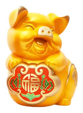 树脂存钱摆件复古风客厅