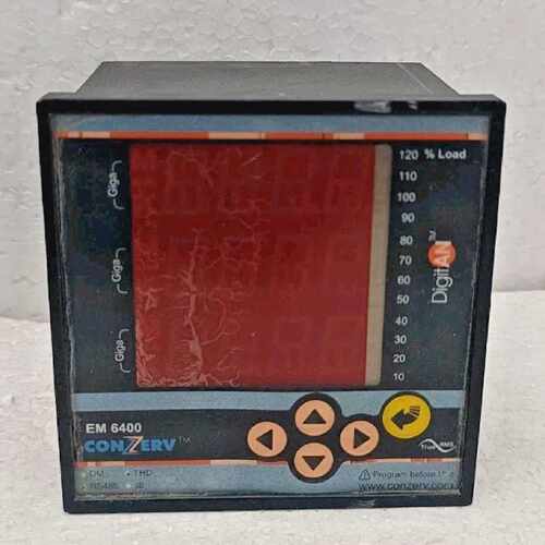 Conzerv EM6400 Load Manager Digital Controller VER 03.02.02