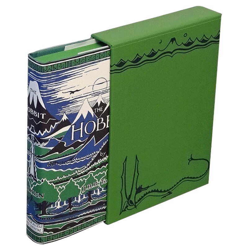 霍比特人80周年盒装纪念版 珍藏初版 英文原版 Hobbit Facsimile First Edition Tolkien 托尔金 魔戒前传 经典奇幻文学书籍 精装