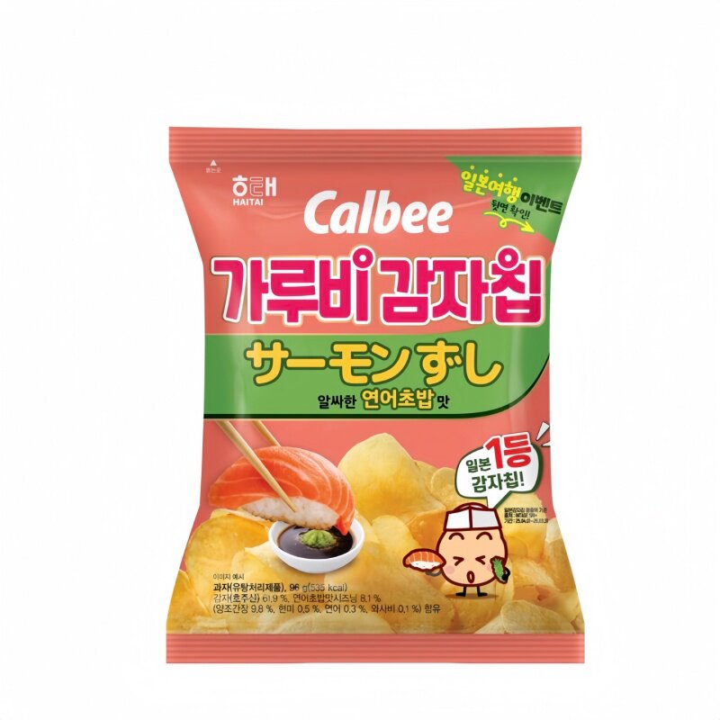 海太Calbee卡乐比三文鱼寿司味