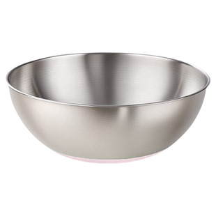 和面盆家用面盆大号专用盆子不锈钢盆带盖食用级厨房发面碗揉面盆